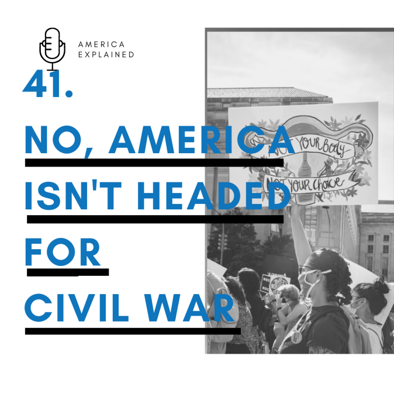 No, America isn’t headed for civil&nbsp;war